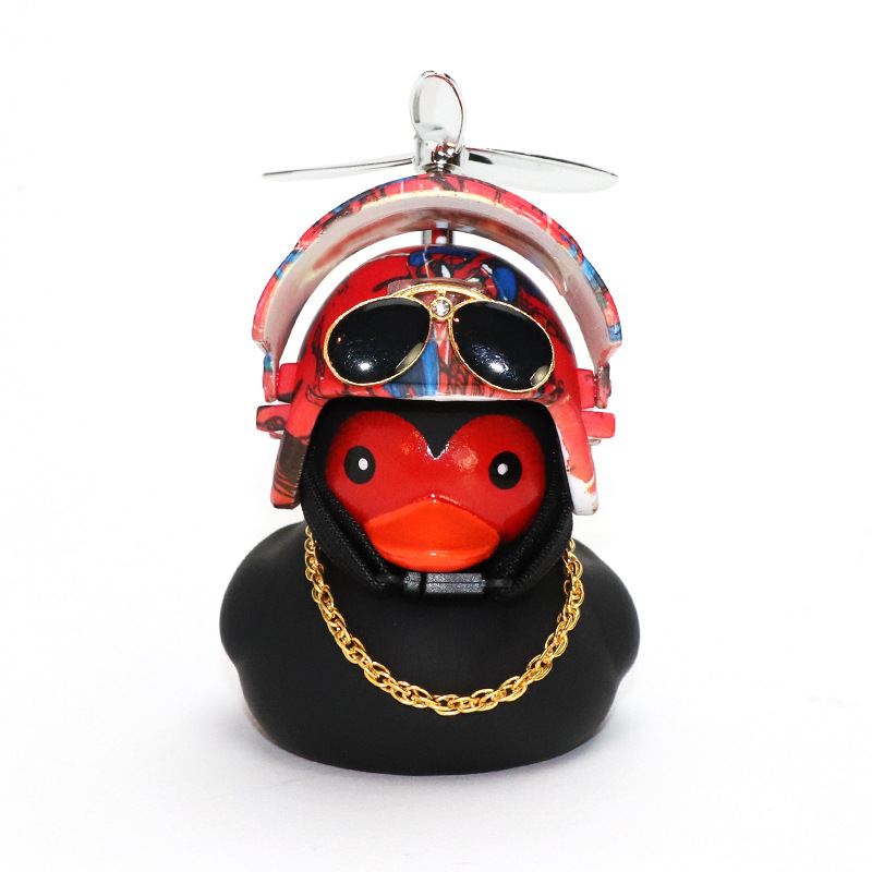 Ginger Female Duck Black Three-level Toy — photo 3