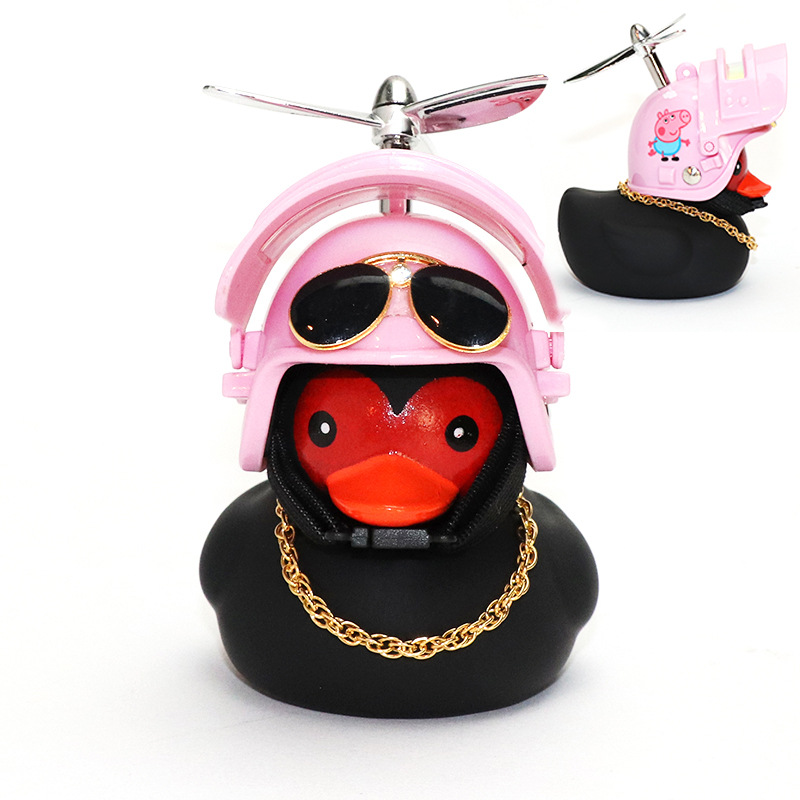 Ginger Female Duck Black Three-level Toy — photo 4