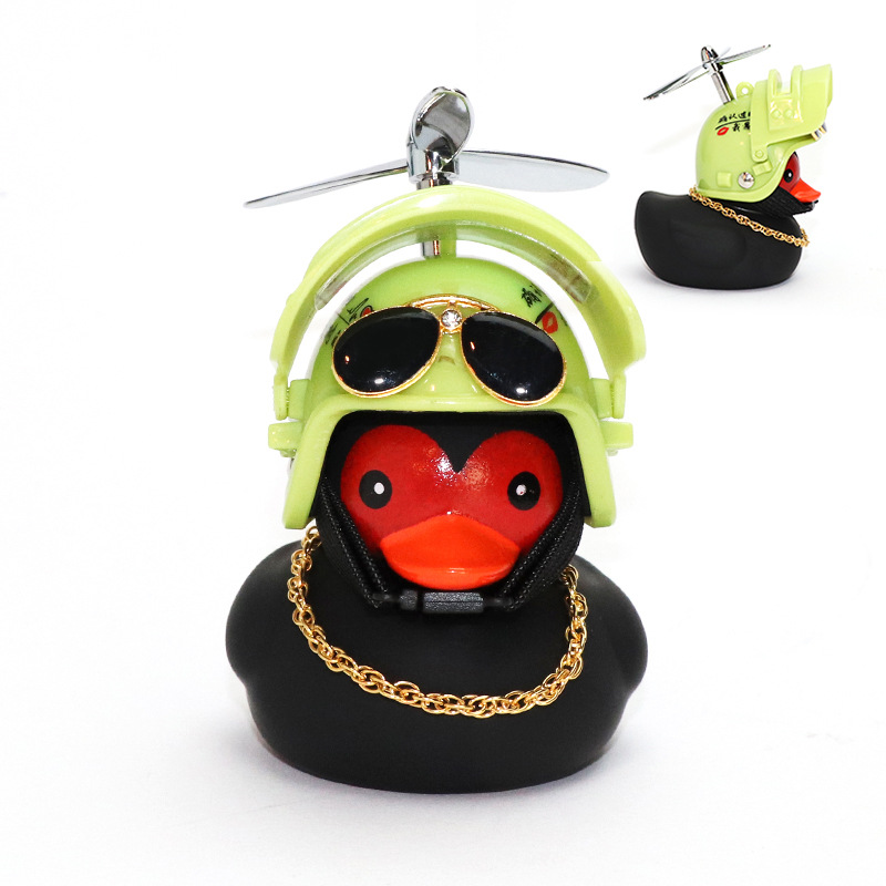 Ginger Female Duck Black Three-level Toy — photo 5