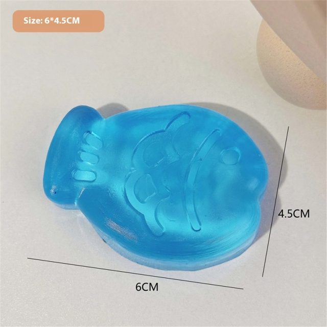 Ocean Blue Jelly Fish Squishy