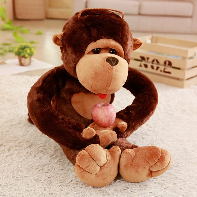 Apple-Munching Gorilla Plush — photo 2