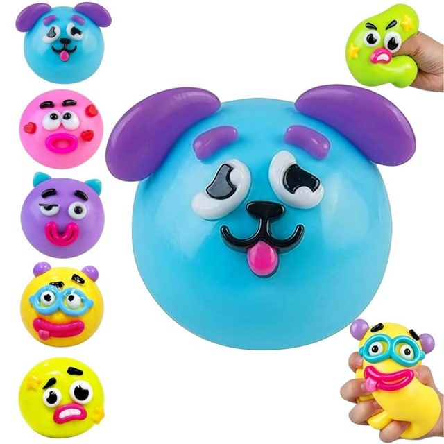 Build-a-Goofy-Face Squeeze Ball — photo 2