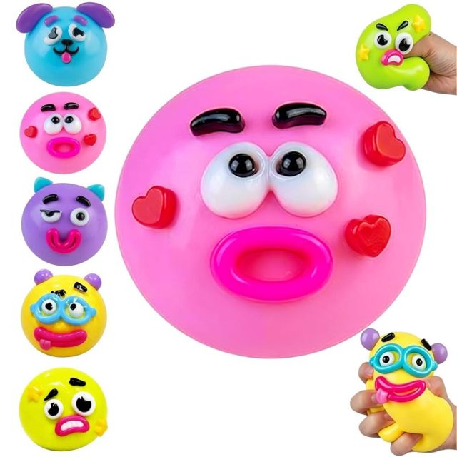Build-a-Goofy-Face Squeeze Ball — photo 4