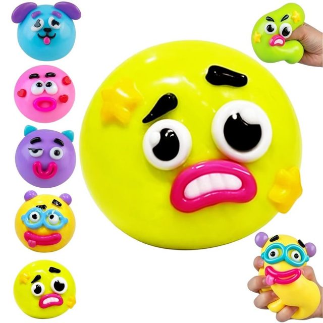 Build-a-Goofy-Face Squeeze Ball — photo 5
