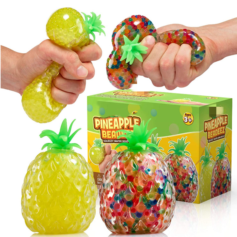 Pineapple Beadeez Squish Ball
