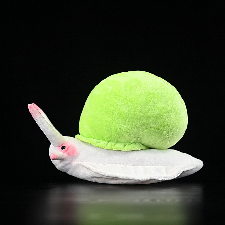 Lime Green Snail Plush