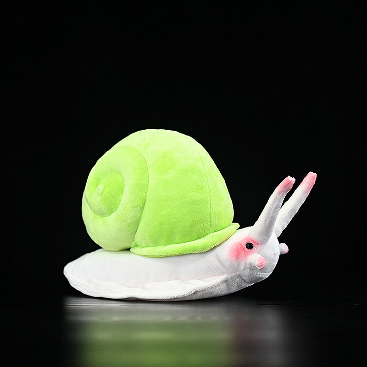 Lime Green Snail Plush — photo 4