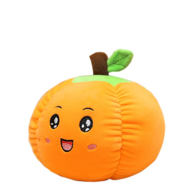 Happy Smiley Pumpkin Plush