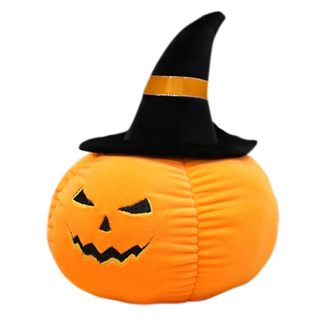 Witch Hat Jack-O-Lantern Plush