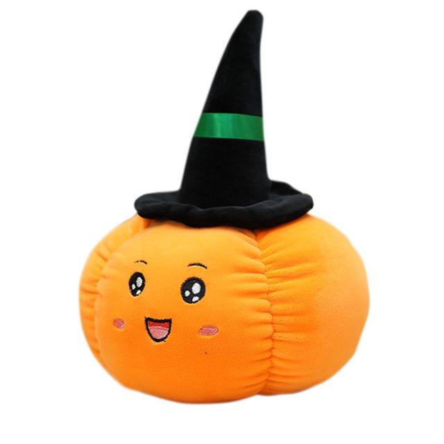 Smiley Pumpkin in a Witch Hat Plush — photo 2