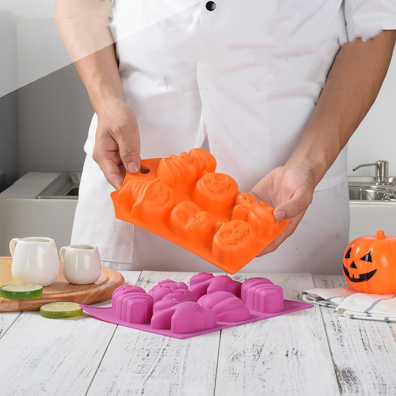 Halloween Shape Silicone Cake Baking Toy — photo 3