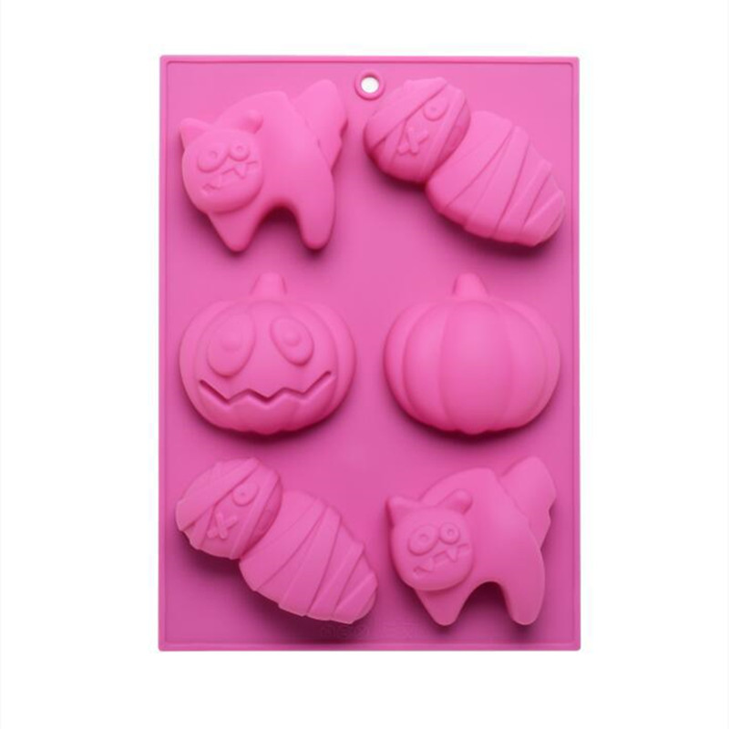 Halloween Shape Silicone Cake Baking Toy — photo 4