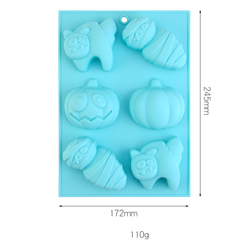 Halloween Shape Silicone Cake Baking Toy