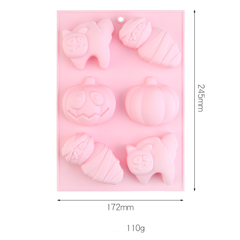 Halloween Shape Silicone Cake Baking Toy — photo 2