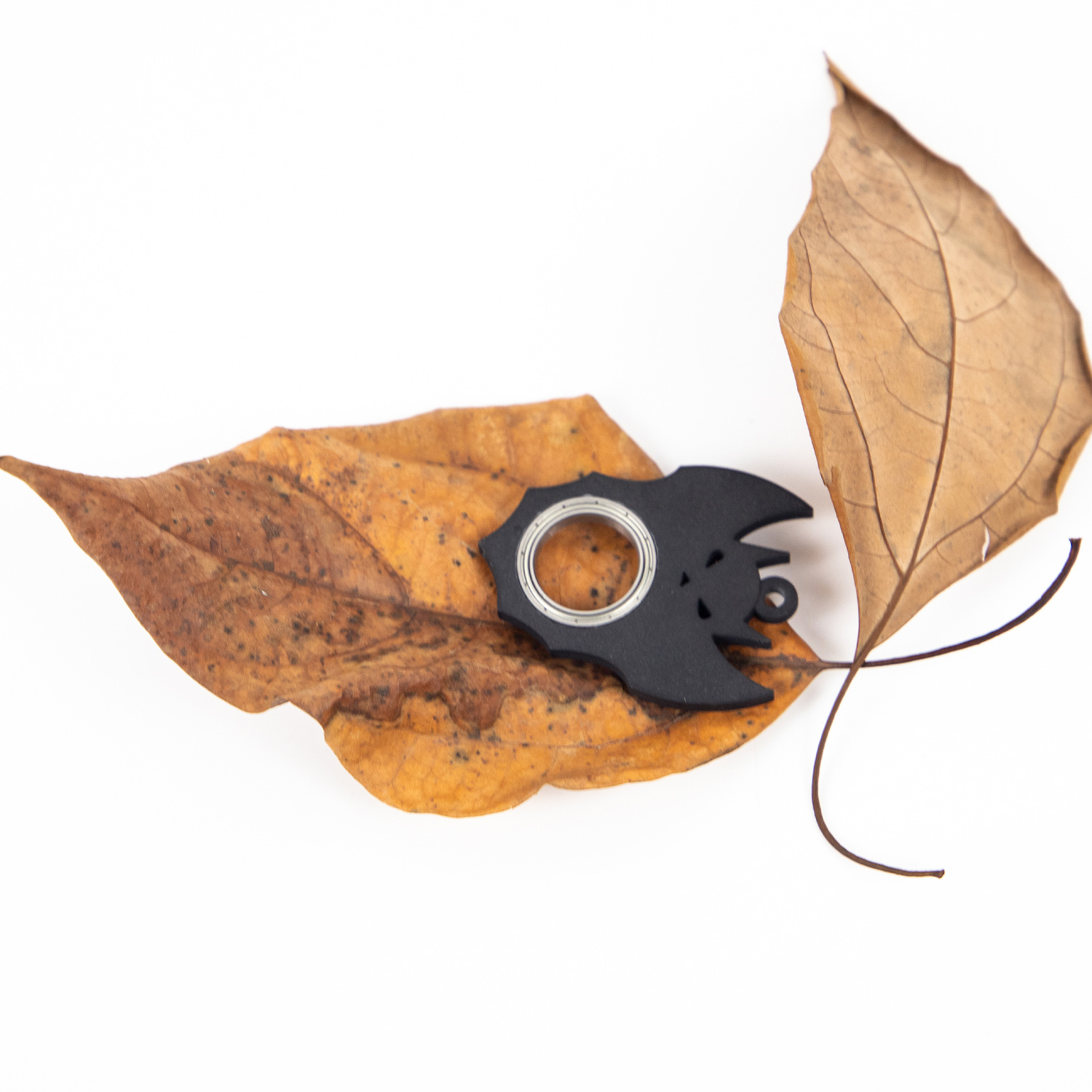 Halloween Spinner Bat Demon Ghost Keychain โ photo 4