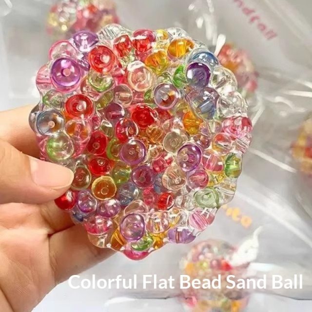 Confetti Bead Squish Ball