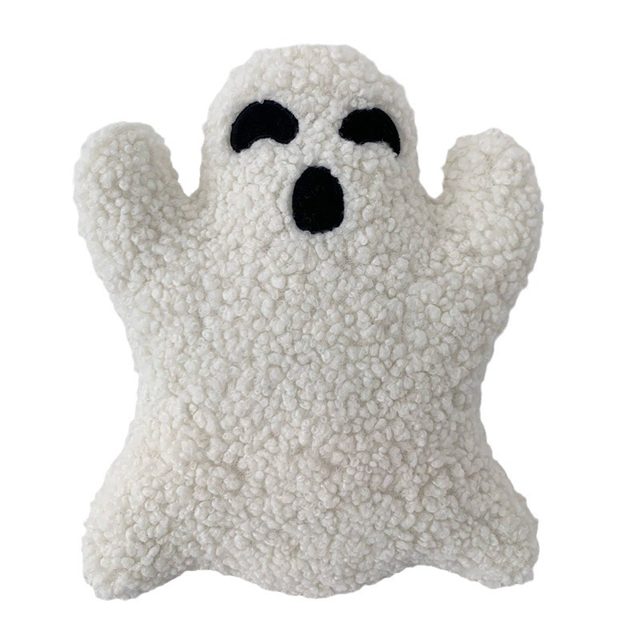 Boo! White Ghost Pillow - 20cm