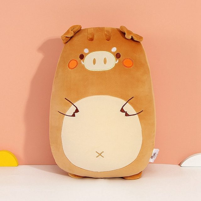 Little Boar Squish Pillow Plush