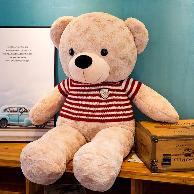 Giant Sweater Teddy Bear Plush — photo 2