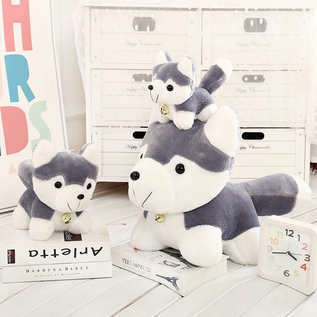 Snuggly Husky Pup Plush โ photo 3