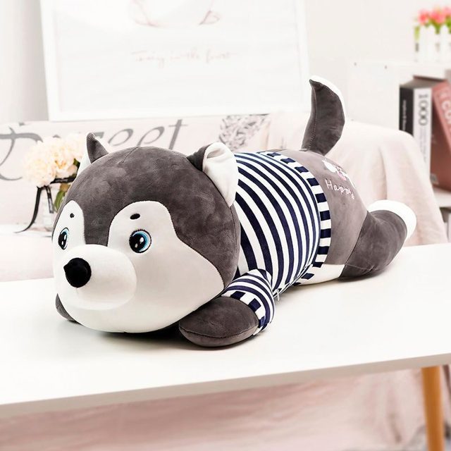 Coral Fox-Husky Snuggle Buddy — photo 3