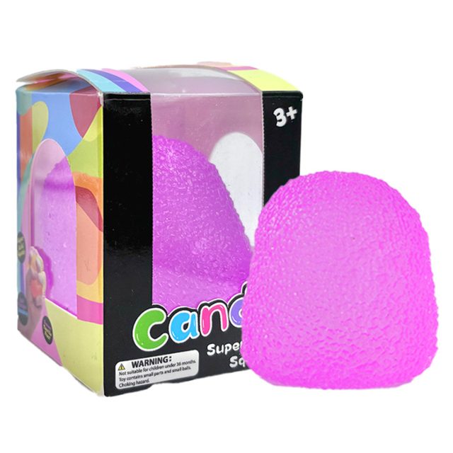 Purple Candy Squish Stress Ball