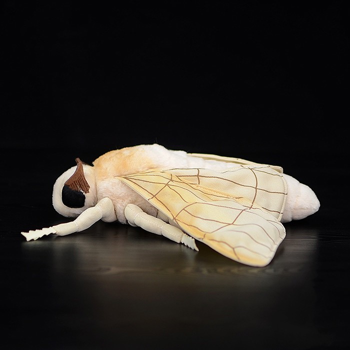 Fluffy Silkmoth Cuddle Plush — photo 2