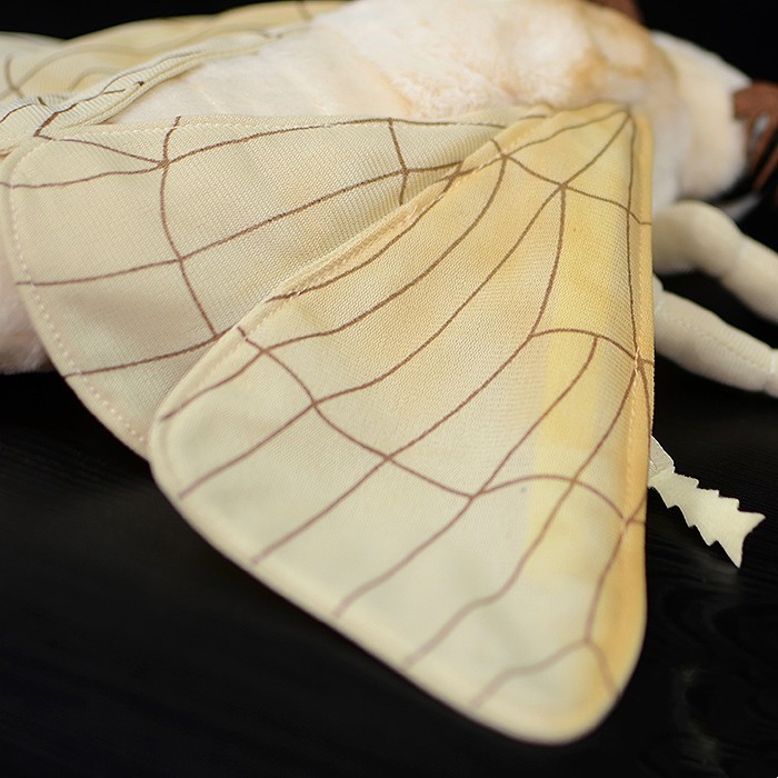 Fluffy Silkmoth Cuddle Plush — photo 4