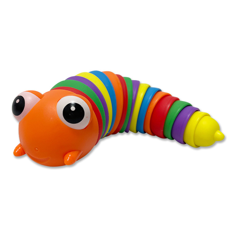 Wiggly Rainbow Slug Fidget Toy — photo 4