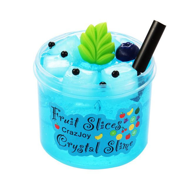Blueberry Fruit Slices Crystal Slime โ photo 2