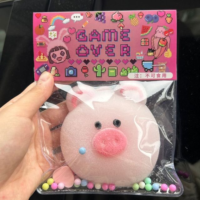 Fluffy Cloud Pig Slime — photo 2