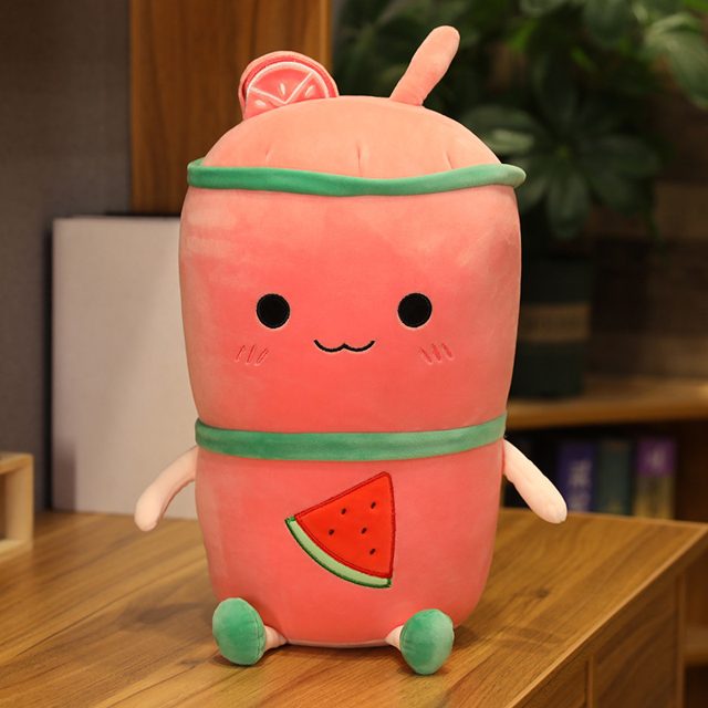 Watermelon Boba Cup Buddy Plush