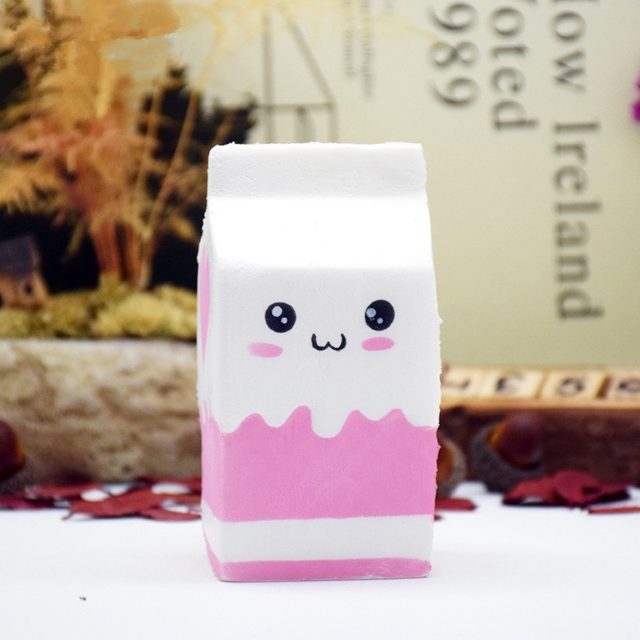 Jumbo Strawberry Milk Carton Squishy — photo 2