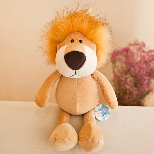 Fluffy-Mane Sleepy Lion Plush — photo 2