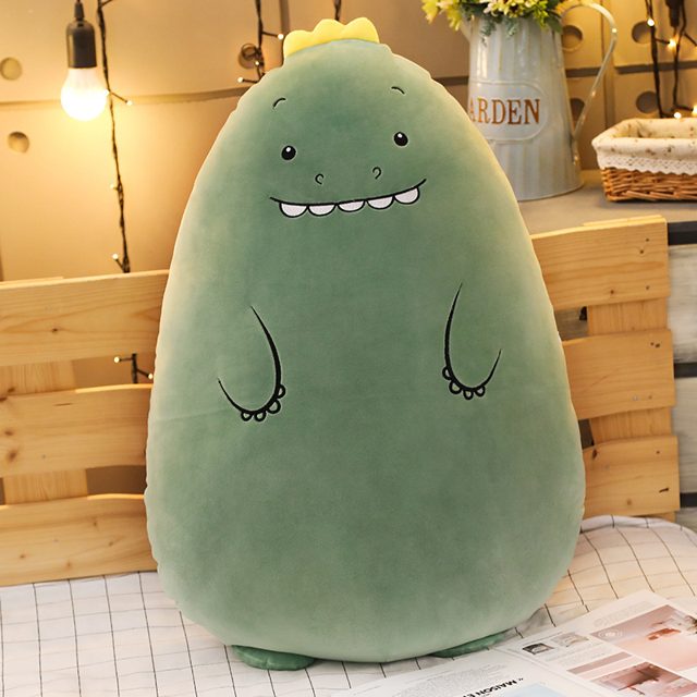 Chonky Dino Egg Pillow Plush