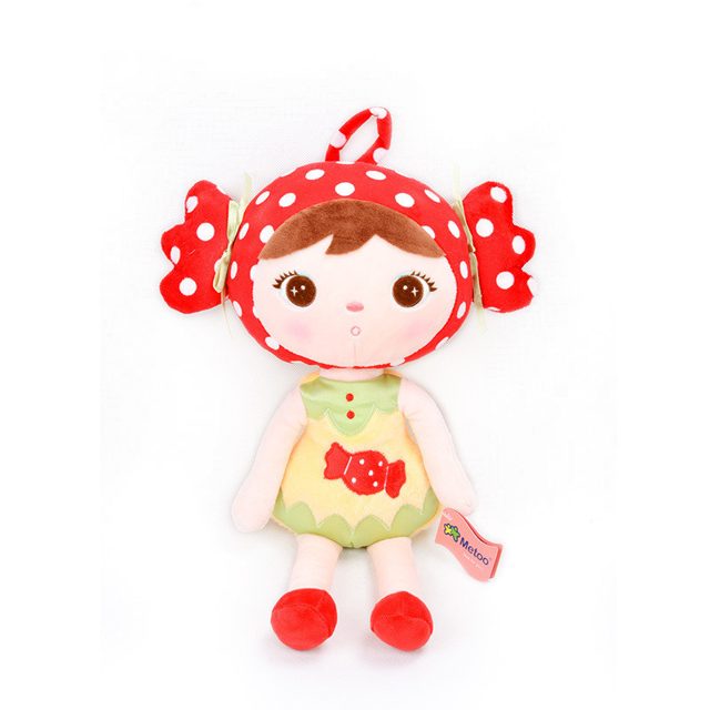 Candy Girl Rag Doll Plush (Red)