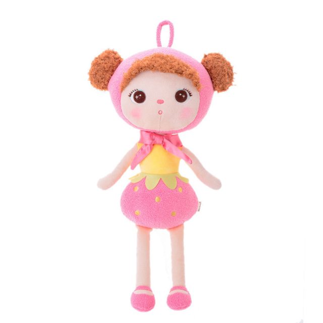 Strawberry Girl Rag Doll Plush