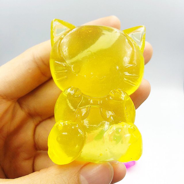 Gummy Jelly Kitten Squishy