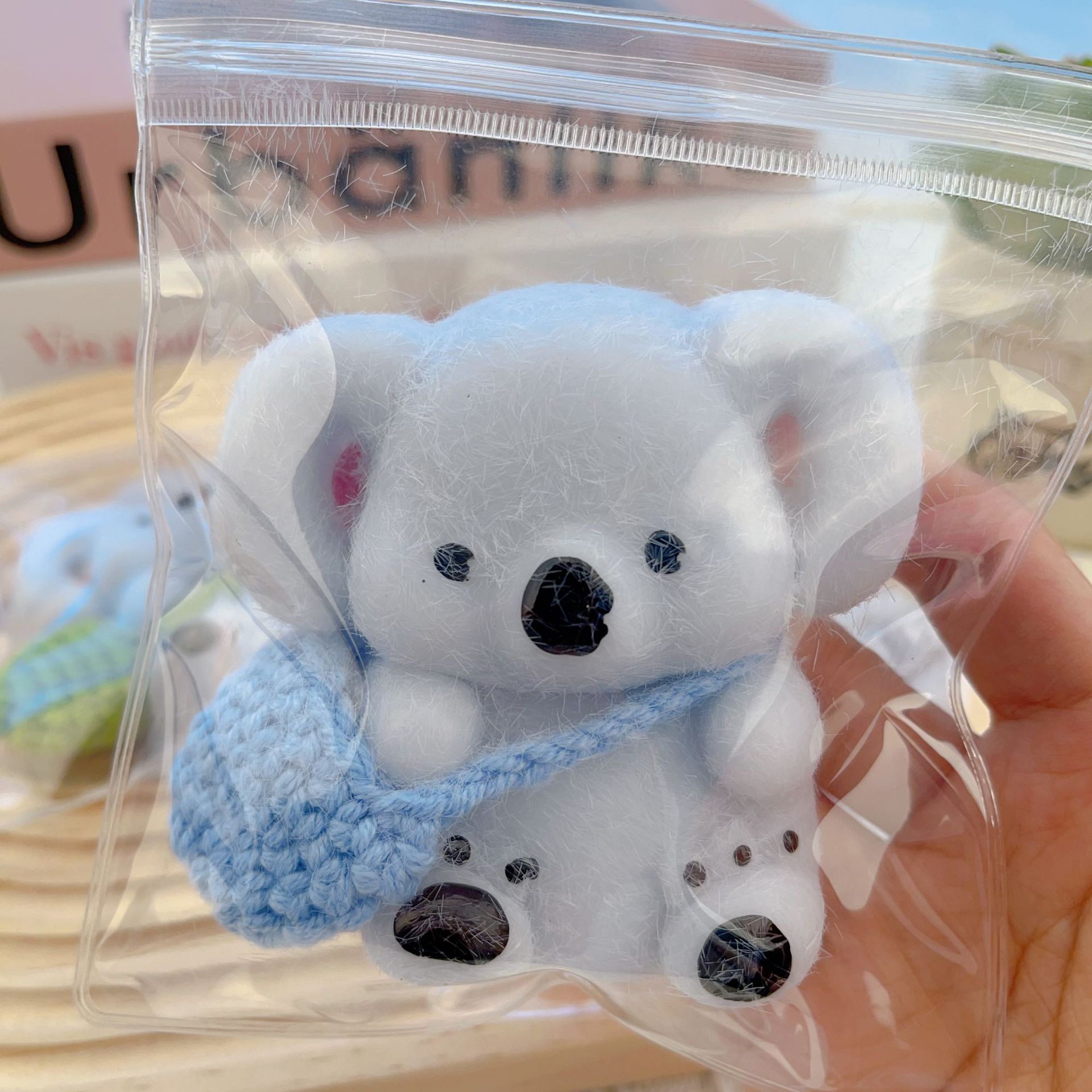 Fuzzy Koala Hug Charm — photo 2