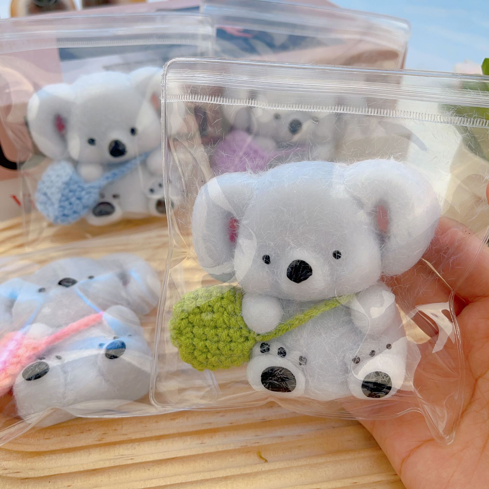 Fuzzy Koala Hug Charm — photo 4