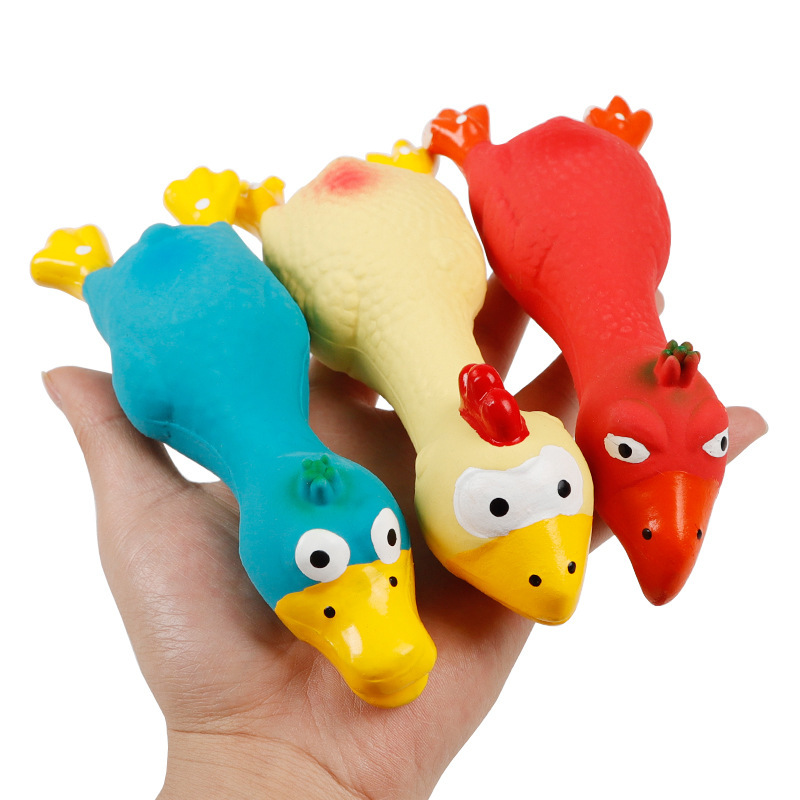 Latex Duck Pet Sound Toy โ photo 5