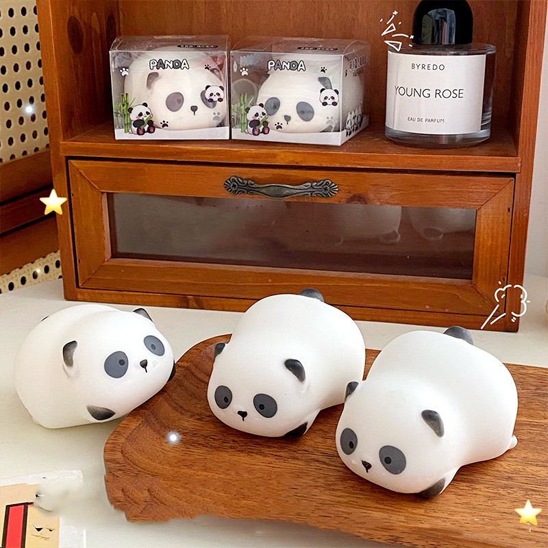 Lazy Panda Mochi Squishy — photo 3