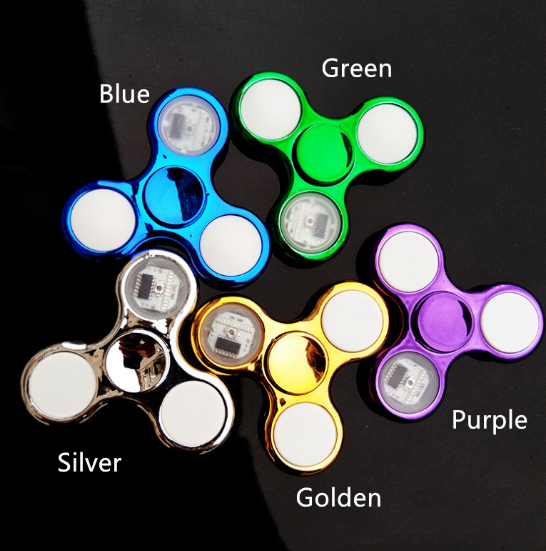 Led Light Spinner Hand Top Fidget — photo 2