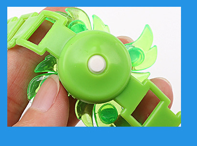 Led Light Spinner Hand Top Squeeze Toy โ photo 4