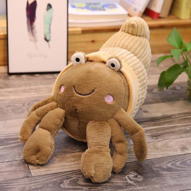 Sleepy Hermit Crab Plush