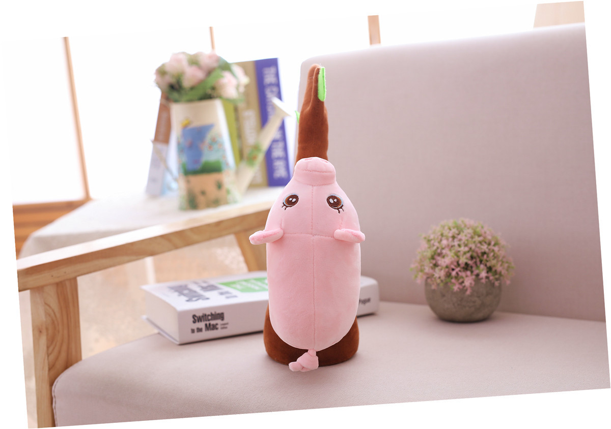Pink Mole Plush With Mini Tree โ photo 4