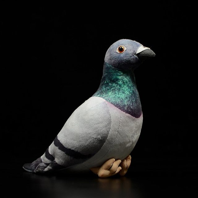 Real-Life White Pigeon Plush — photo 2