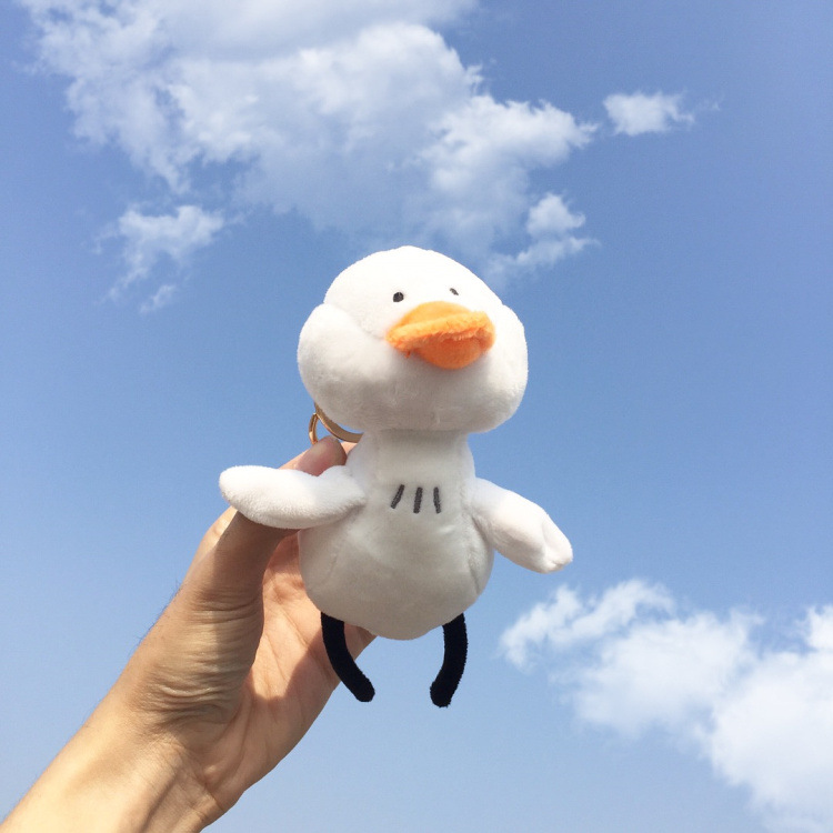 Little White Duck Keychain Plush — photo 4