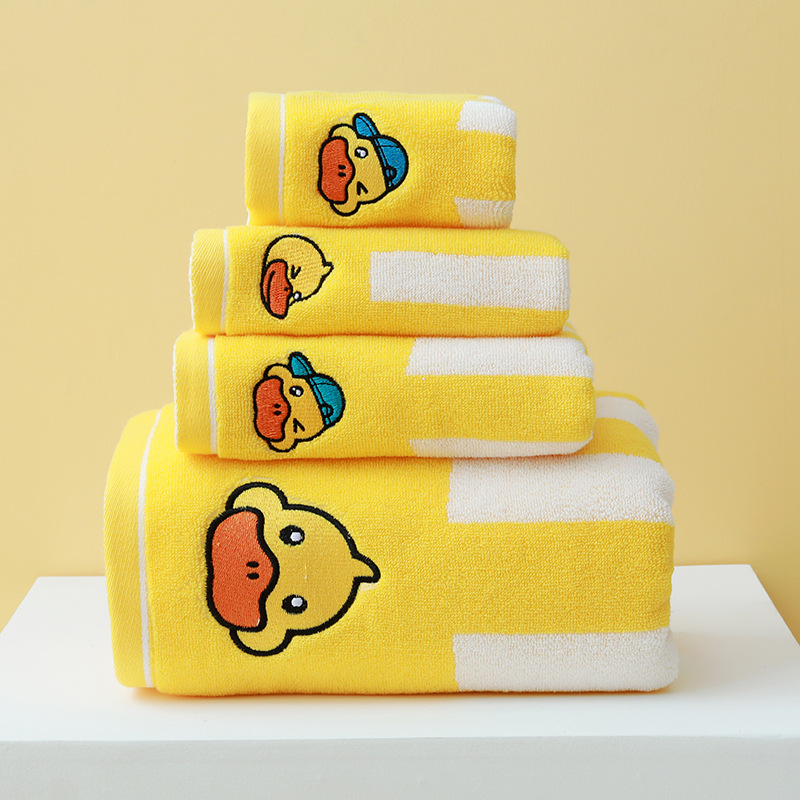 Little Yellow Duck Cotton Towel Toy โ photo 2