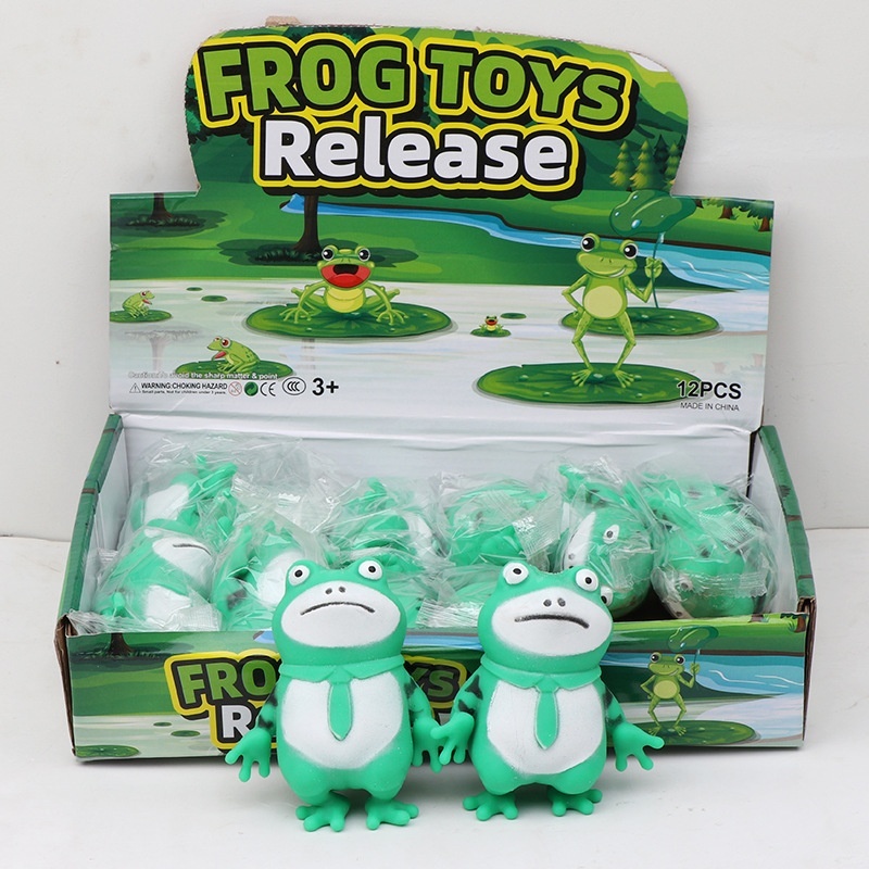 Lonely Tie-Wearing Stretch Frog — photo 4